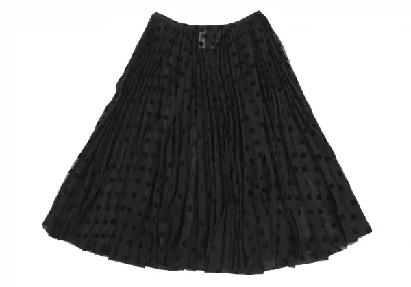 robe de chambre COMME des GARCONS Flocked Dot Print Skirt K-127775_007