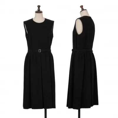 zucca Cotton Rayon Sleeveless Belted Dress