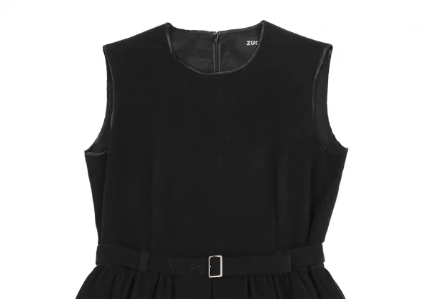 zucca Cotton Rayon Sleeveless Belted Dress K-127783_003