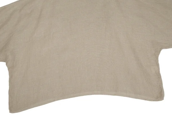 ISSEY MIYAKE Linen Blended Wide Silhouette Top K-127791_009