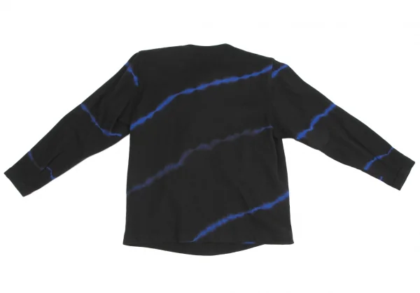 ISSEY MIYAKE Wool Blur Line Drape Blouse K-127801_013
