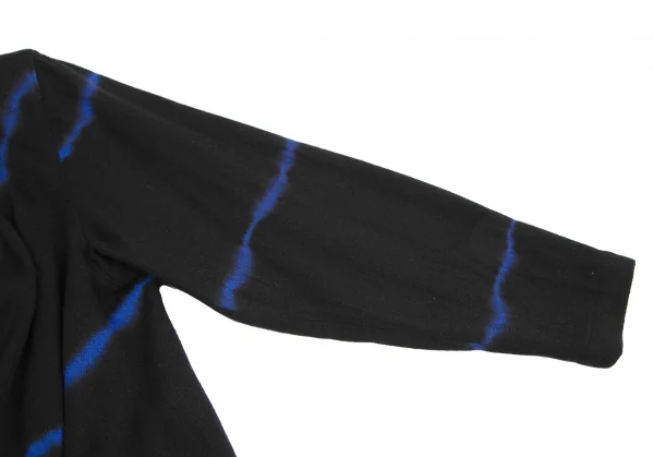 ISSEY MIYAKE Wool Blur Line Drape Blouse K-127801_007