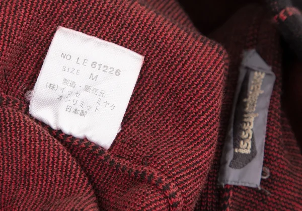 ISSEY MIYAKE Cotton Rib Half Switching Square Silhouette Top K-127806_013