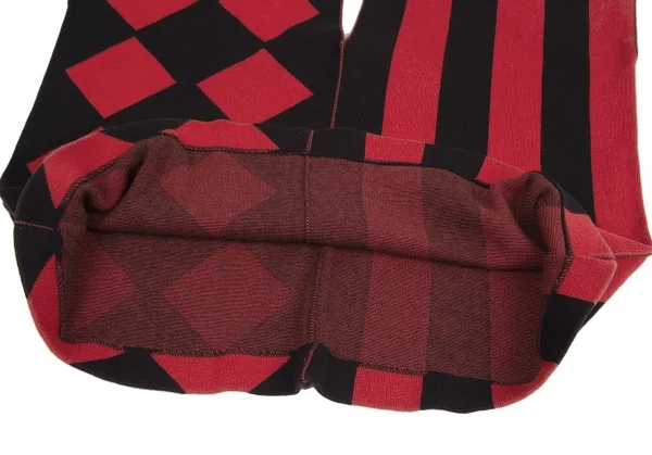 ISSEY MIYAKE Cotton Rib Half Switching Square Silhouette Top K-127806_008