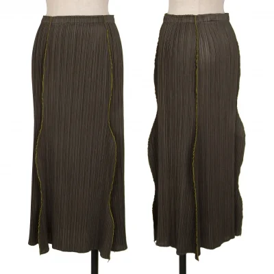 PLEATS PLEASE Piping Switching Pleated Skirt