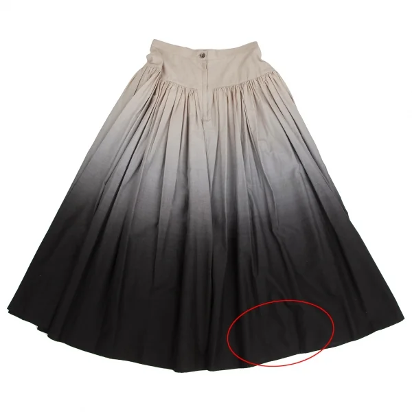 ISSEY MIYAKE PERMANENTE Cotton Gradient Printed Top & Skirt K-127815_014