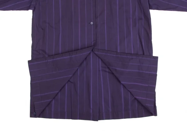 ISSEY MIYAKE Cotton Striped Shirt K-127822_012