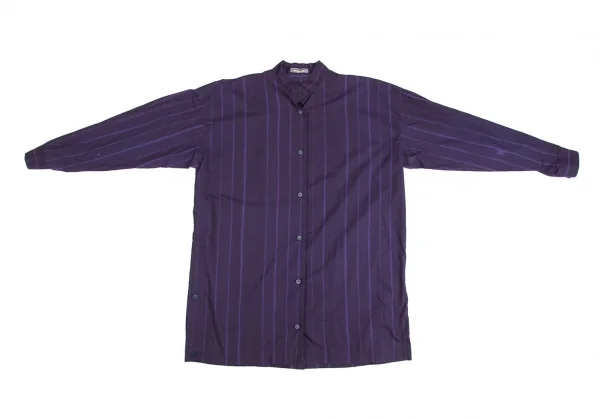 ISSEY MIYAKE Cotton Striped Shirt K-127822_002