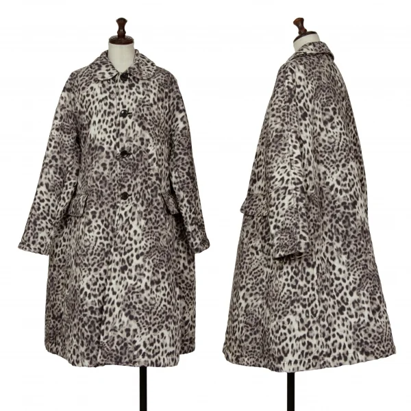 COMME des GARCONS コムデギャルソン コート レオパード