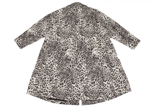 COMME des GARCONS Leopard Printed Poly Coat K-127826_012