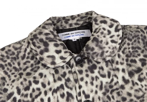 COMME des GARCONS Leopard Printed Poly Coat K-127826_004