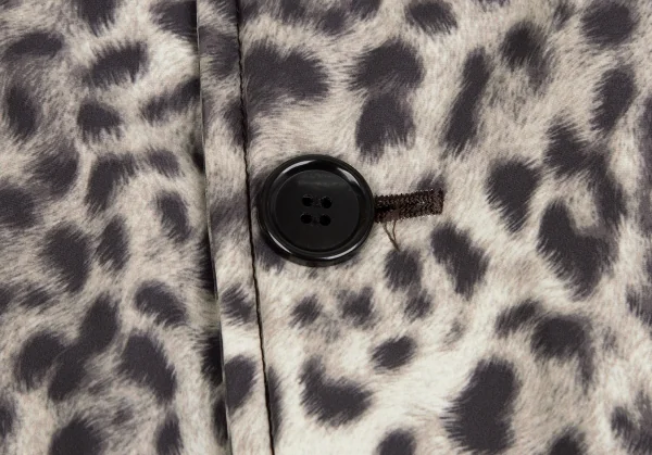 COMME des GARCONS Leopard Printed Poly Coat K-127826_005