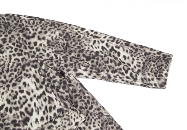 COMME des GARCONS Leopard Printed Poly Coat K-127826_007