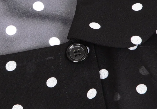 COMME des GARCONS See-through Dot Printed Dress K-127827_005