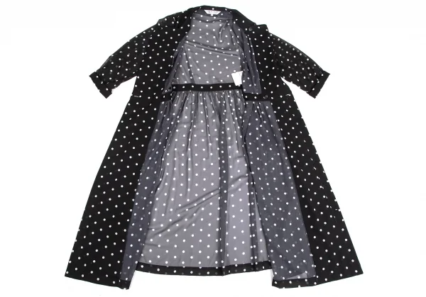 コムコム コムデギャルソンCOMME des GARCONSシースルードット