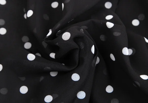 COMME des GARCONS See-through Dot Printed Dress K-127827_014