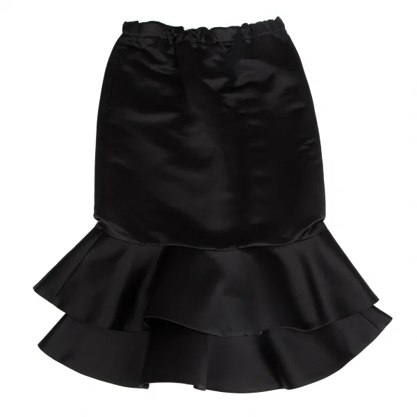 COMME des GARCONS Poly Frill Tiered Skirt K-127837_002