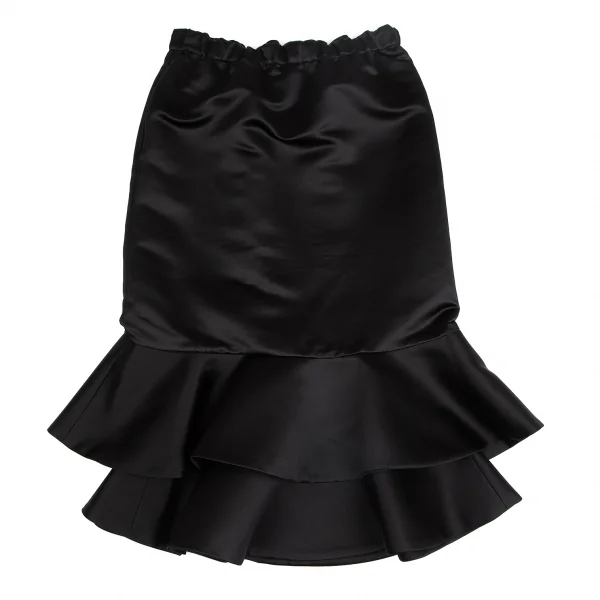 COMME des GARCONS Poly Frill Tiered Skirt K-127837_008