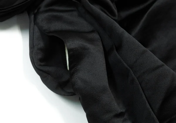 COMME des GARCONS Gather Chiffon Shoulder Poly Skirt K-127840_006