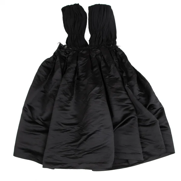 COMME des GARCONS Gather Chiffon Shoulder Poly Skirt K-127840_009