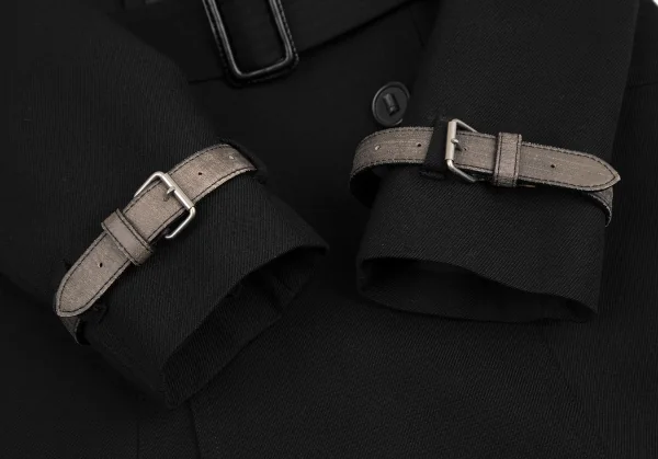 ジャンポールゴルチエファムJean Paul GAULTIER FEMME ウールレザー