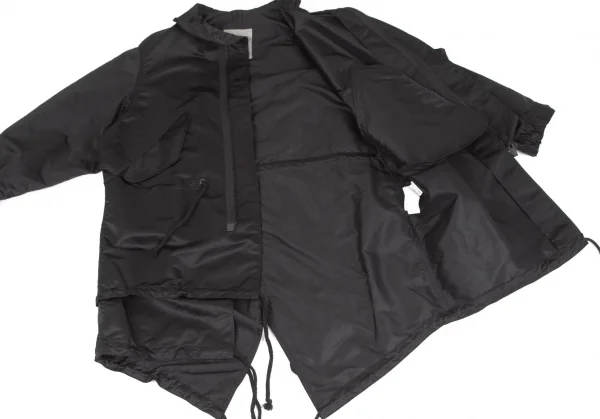 ヨウジヤマモト ファムYohji Yamamoto FEMME ナイロンレイヤード