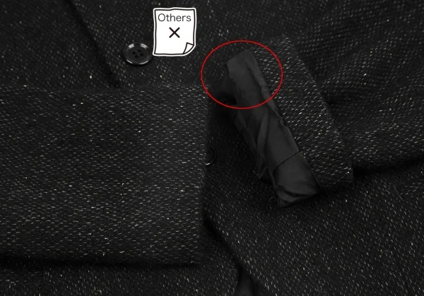 ヨウジヤマモト ノアールYohji Yamamoto NOIR ウールシルクマフラーカラー２wayジャケット 黒1 K-127880_008
