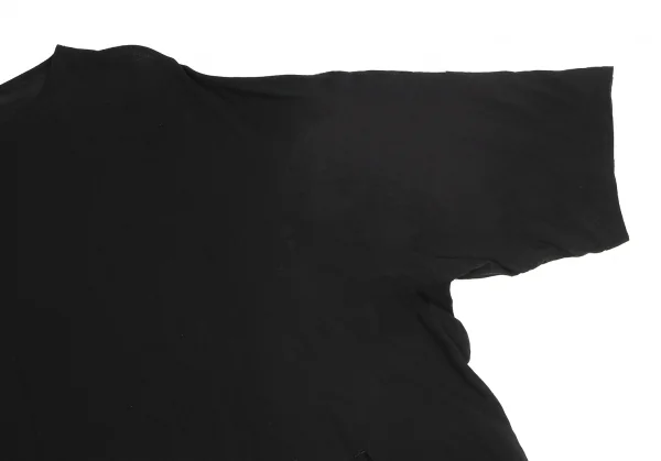 ヨウジヤマモト ノアールYohji Yamamoto NOIR テンセルドルマンスリーブポンチョワンピース 黒1 K-127888_005