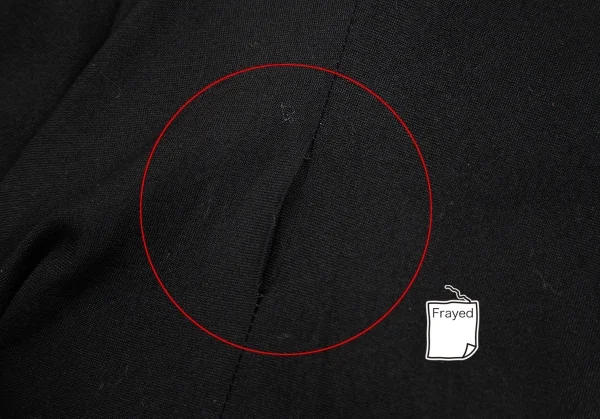 ヨウジヤマモト ノアールYohji Yamamoto NOIR コットン裾ボタンフロントジッパー2wayパンツスカート 黒1 K-127891_014