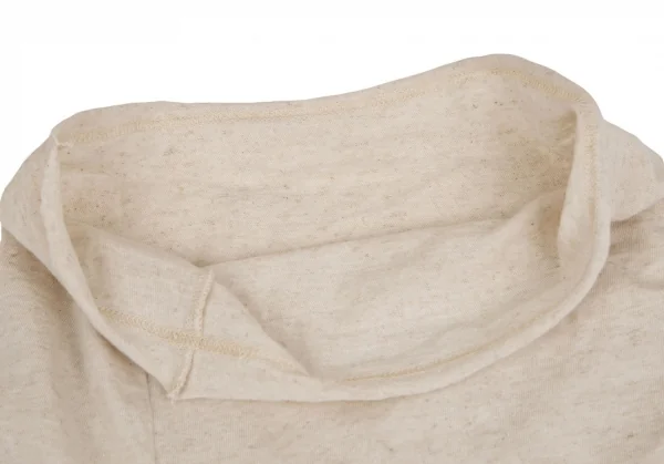 ブラックスキャンダル ヨウジヤマモトBLACK Scandal Yohji Yamamoto 斜行デザインラグランスリーブカットソー 生成り2 K-127920_005