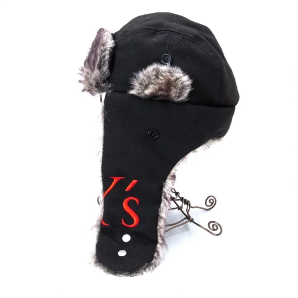 Y's x NEW ERA The Trapper Logo Embroidery Flight Cap K-127928_002