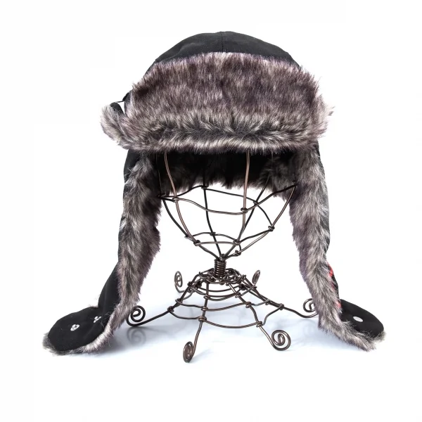 Y's x NEW ERA The Trapper Logo Embroidery Flight Cap K-127928_006