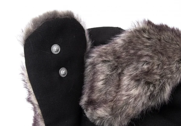 Y's x NEW ERA The Trapper Logo Embroidery Flight Cap K-127928_008