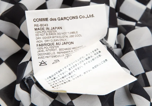robe de chambre COMME des GARCONS See-through Shirt K-127930_019