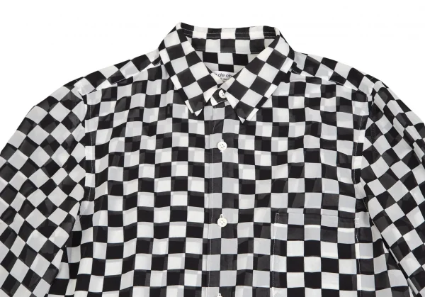 robe de chambre COMME des GARCONS See-through Shirt K-127930_003