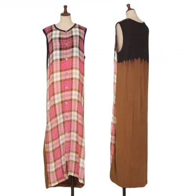 robe de chambre COMME des GARCONS Front Check Dress