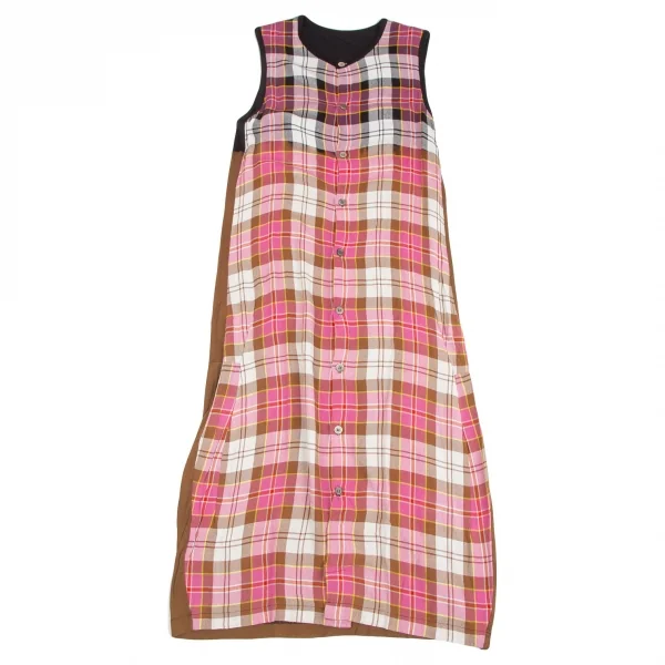 robe de chambre COMME des GARCONS Front Check Dress K-127932_002