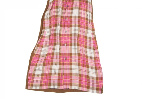 robe de chambre COMME des GARCONS Front Check Dress K-127932_007