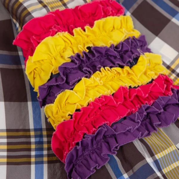 tricot COMME des GARCONS Frill Switching Short Sleeve Shirt K-127934_010