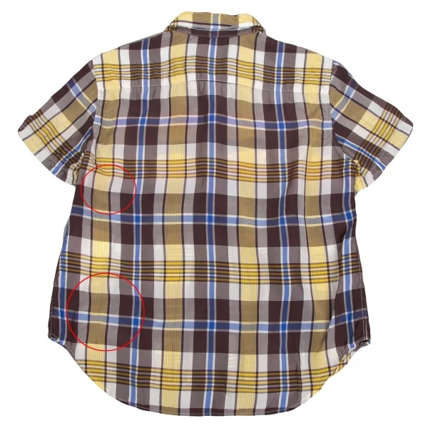 tricot COMME des GARCONS Frill Switching Short Sleeve Shirt K-127934_011