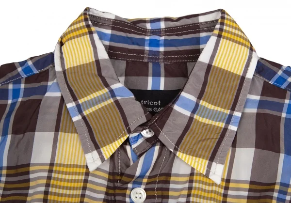 tricot COMME des GARCONS Frill Switching Short Sleeve Shirt K-127934_005
