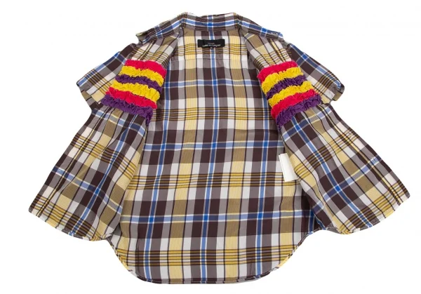 tricot COMME des GARCONS Frill Switching Short Sleeve Shirt K-127934_009