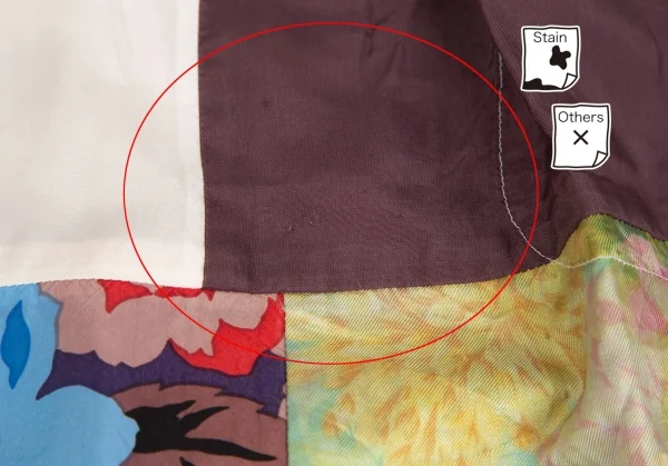 tricot COMME des GARCONS Flower Printed Patchwork Skirt K-127938_010