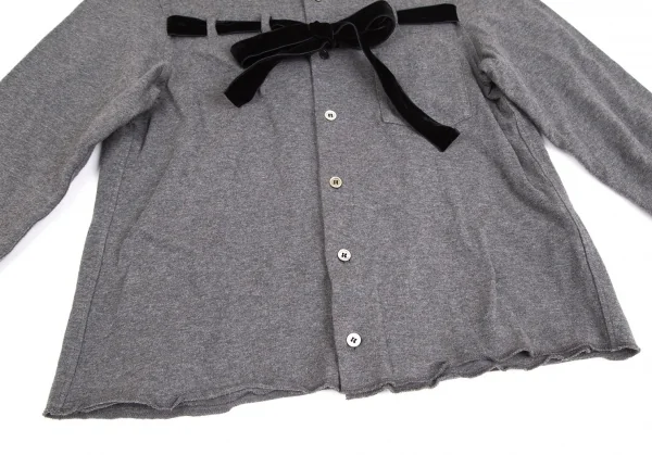 tricot COMME des GARCONS Tape Decoration Long Sleeve Shirt K-127940_011