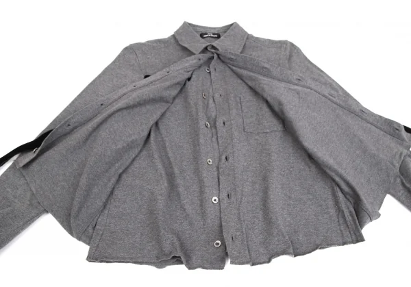 tricot COMME des GARCONS Tape Decoration Long Sleeve Shirt K-127940_012