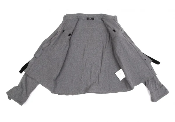 tricot COMME des GARCONS Tape Decoration Long Sleeve Shirt K-127940_013