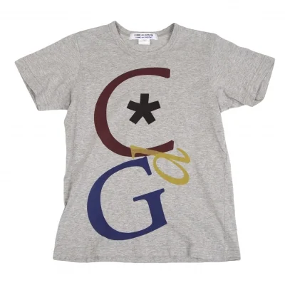COMME des GARCONS COMME des GARCONS Logo Printed T Shirt