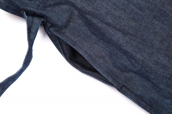 COMME des GARCONS Dot Inside Belted Wide Jeans K-127945_007