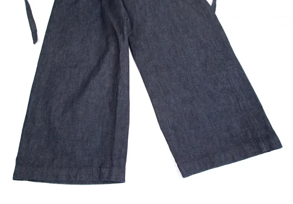 COMME des GARCONS Dot Inside Belted Wide Jeans K-127945_008