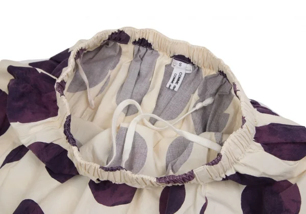 COMME des GARCONS Bleached Dot Print Skirt K-127946_004